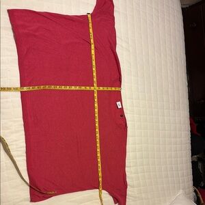 CAbi Red Sleeveless Polo Boxy T-Shirt